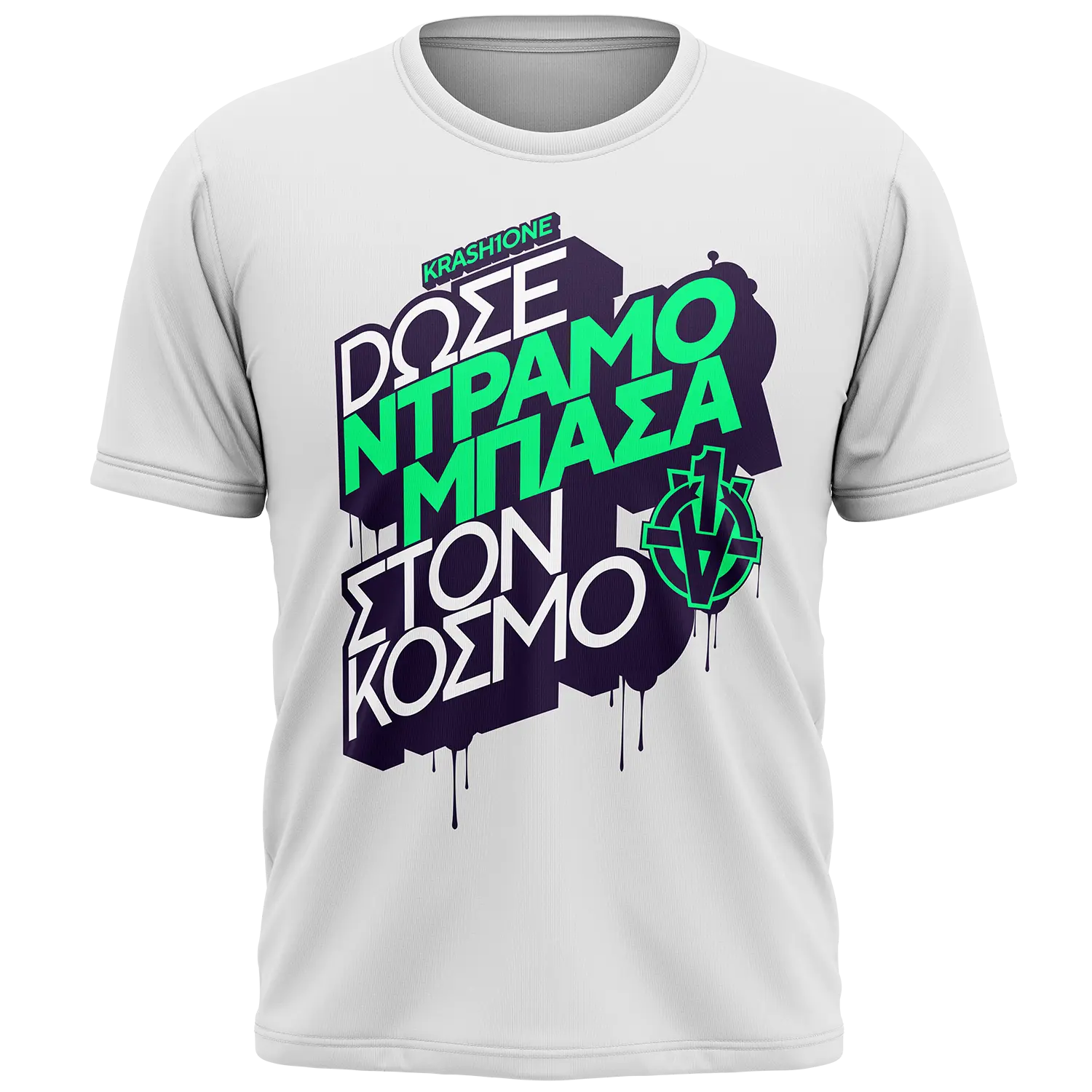 Krash1One "Drum N Bass 2 The People" T-Shirt