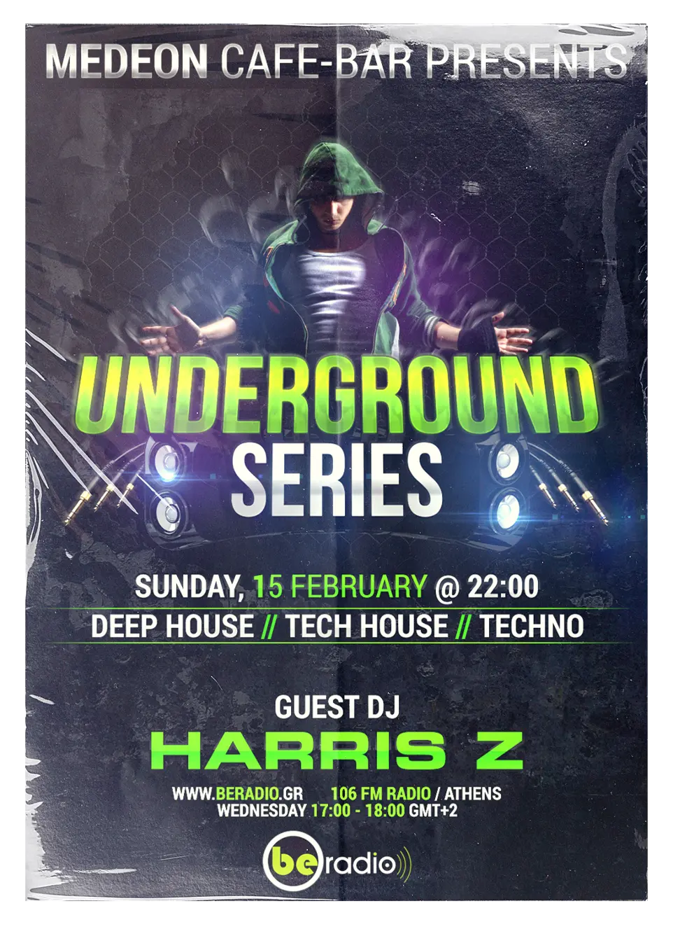 Krash1One Poster * Underground Series vol.2 with Harris Z