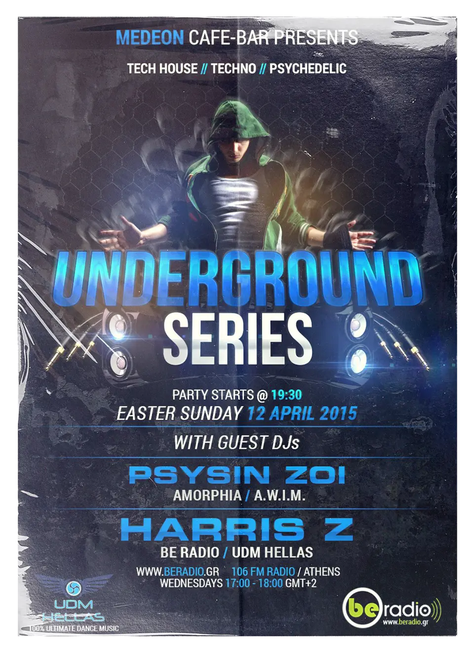 Krash1One Poster * Underground Series vol.1 with Harris Z