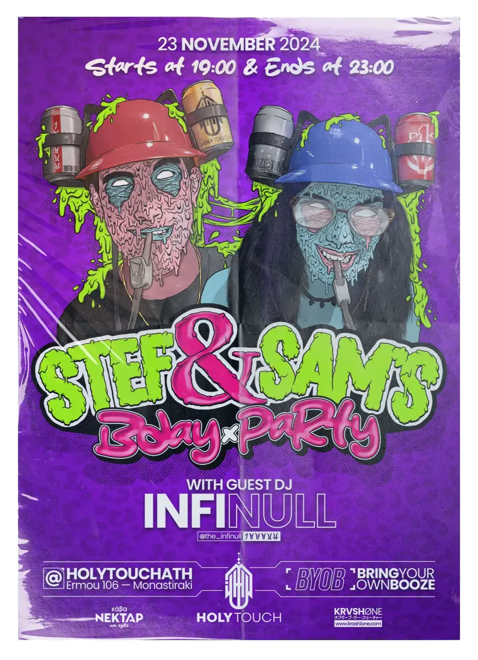 Krash1One Poster * Stef & Sam's Bday Party w/ Infinull