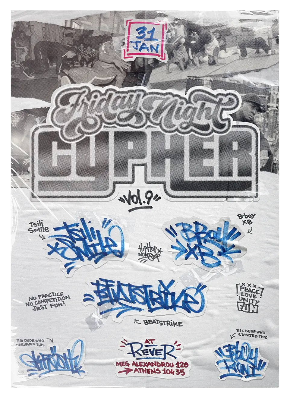 Krash1One Poster * Friday Night Cypher Vol9