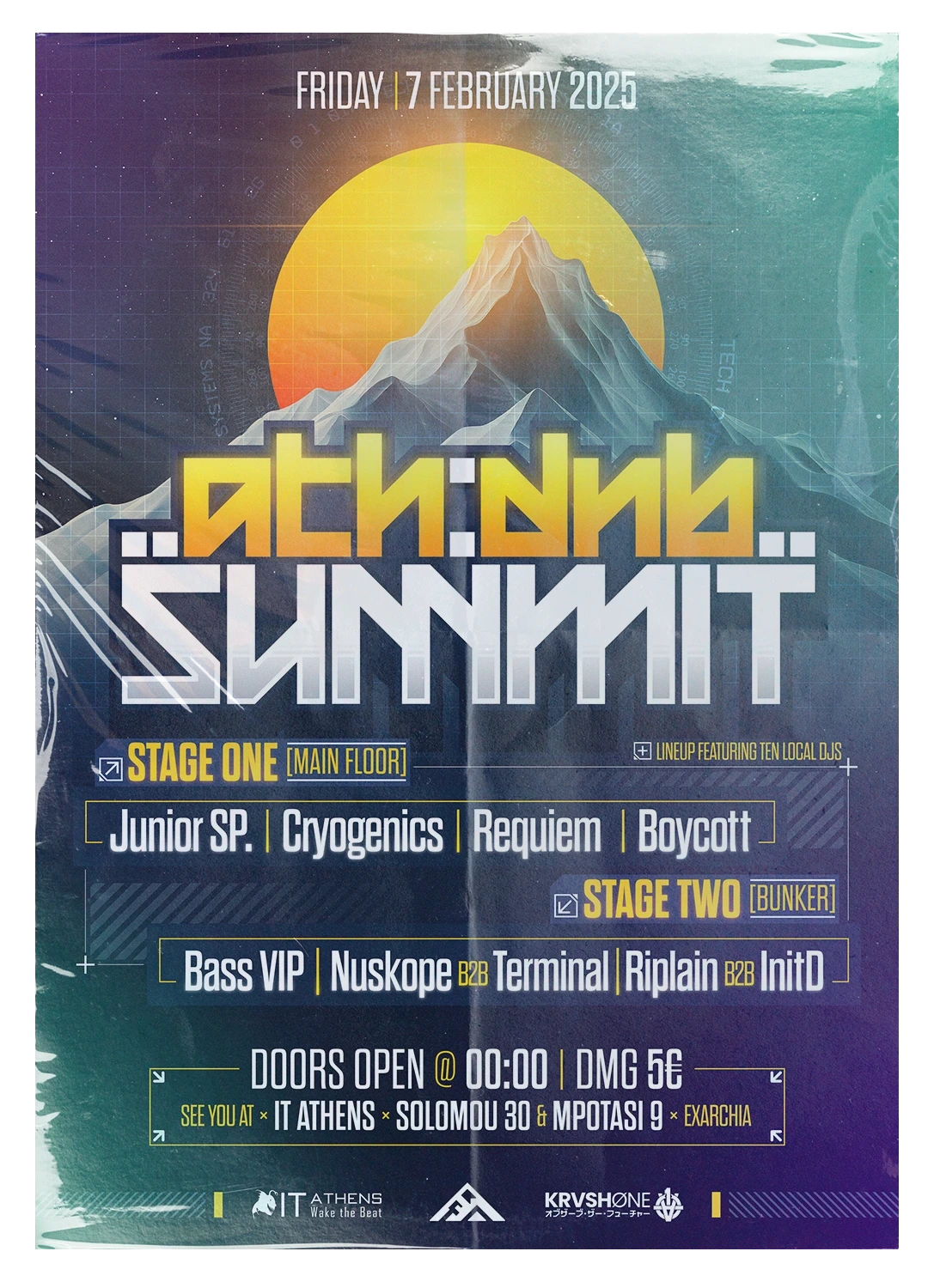 Krash1One Poster * ATH:DNB Summit 2025