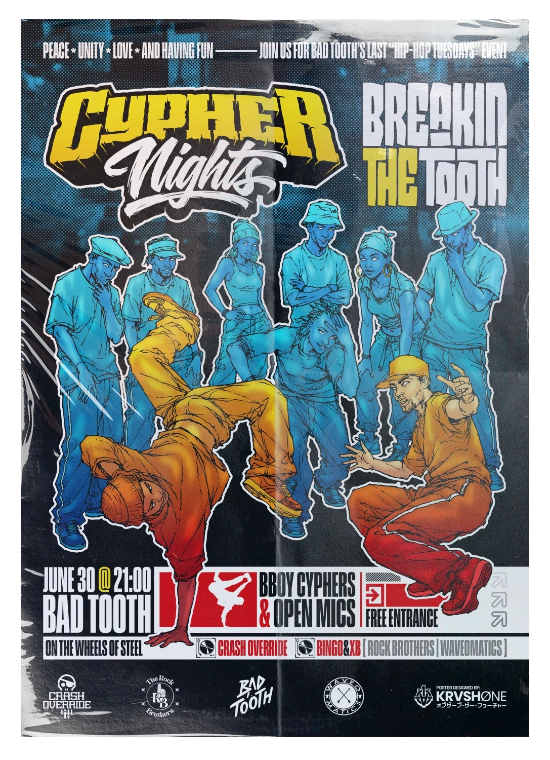 Krash1One Poster * Cypher Nights Vol.1